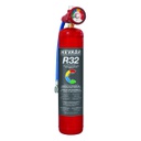 Bomboletta gas refrigerante R32 con manometro - 780 gr.