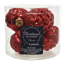 Box 6 pigne rosse lucide e opache