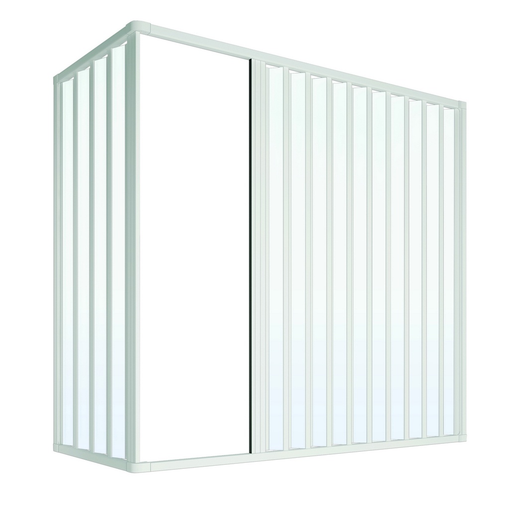 Box Vasca Soffietto 2 Lati Riducibile Mod. Mery Lux