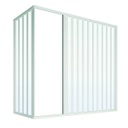 Box Vasca Soffietto 2 Lati Riducibile Mod. Mery Lux