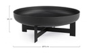 Braciere Efesto Nero D70x26h cm