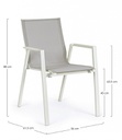 4x Sedia C-Br Krion Lunar