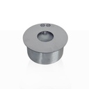 Bruciatore tondo per camino a bioetanolo inox 2,5 lt d.25 cm