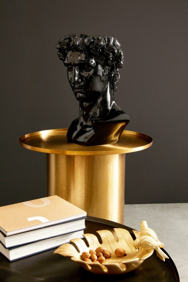 Busto Decorativo Olympus Nero H40 - 