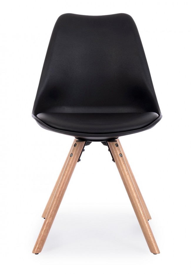 4x Sedia New Trend Nero  
