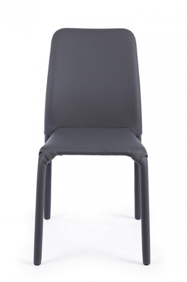 4x Sedia Pathos Pu grigio  Cod.0731798