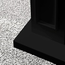 Camino a Bioetanolo da Terra Jefferson Nero L 89,5 x H90,5 x P28
