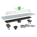 Canale doccia &quot;Canalissima&quot; - Kit mixage - Scarico centrale 90 cm