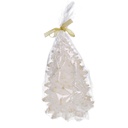 Candela paraffina albero bianco cm ø14h19,5
