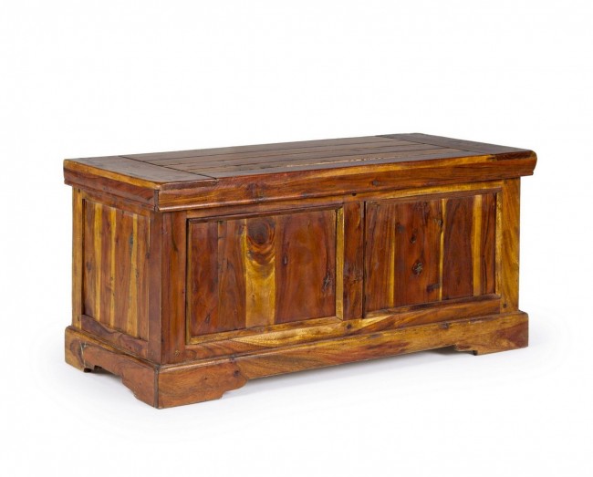 Cassapanca apribile da interno Legno D'Acacia cm 100
