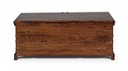 Cassapanca apribile Jaipur decorativa legno noce cm 110x 63x 45h