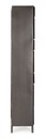 Cassettiera Store 2 ante e 10 cassetti stile industrial cm 169h