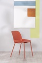 4x Sedia in polipropilene 55cm x 46cm H. 79cm