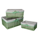 Cassetto paper hilary 1-3 verde chiaro cm 38x27h16