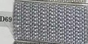 Cassetto poliestere 1-7 grigio c/manicimetallo cm 38x28h21