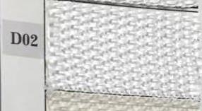 Cassetto poliestere bianco 4 scomparti cm 37x27h10