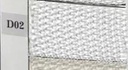 Cassetto poliestere bianco 4 scomparti cm 37x27h10