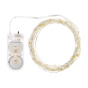 Catena 40 MicroLED CR2032 4m PDQ Luci di Natale
