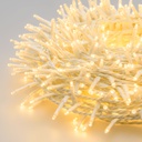 Catena Nastro ø6cm NTLG 1000 MiniLED cavo Bianco 4+30,5m Luci di Natale