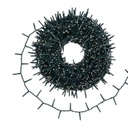 Catena Nastro ø6cm NTLG 1000 MiniLED cavo Verde 4+30,5m Luci di Natale