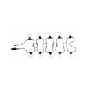 Catena luci esterno Brillant 10 led Trasparenti 8.4m