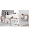 4x Sedia nordic Carlotta bianca STS