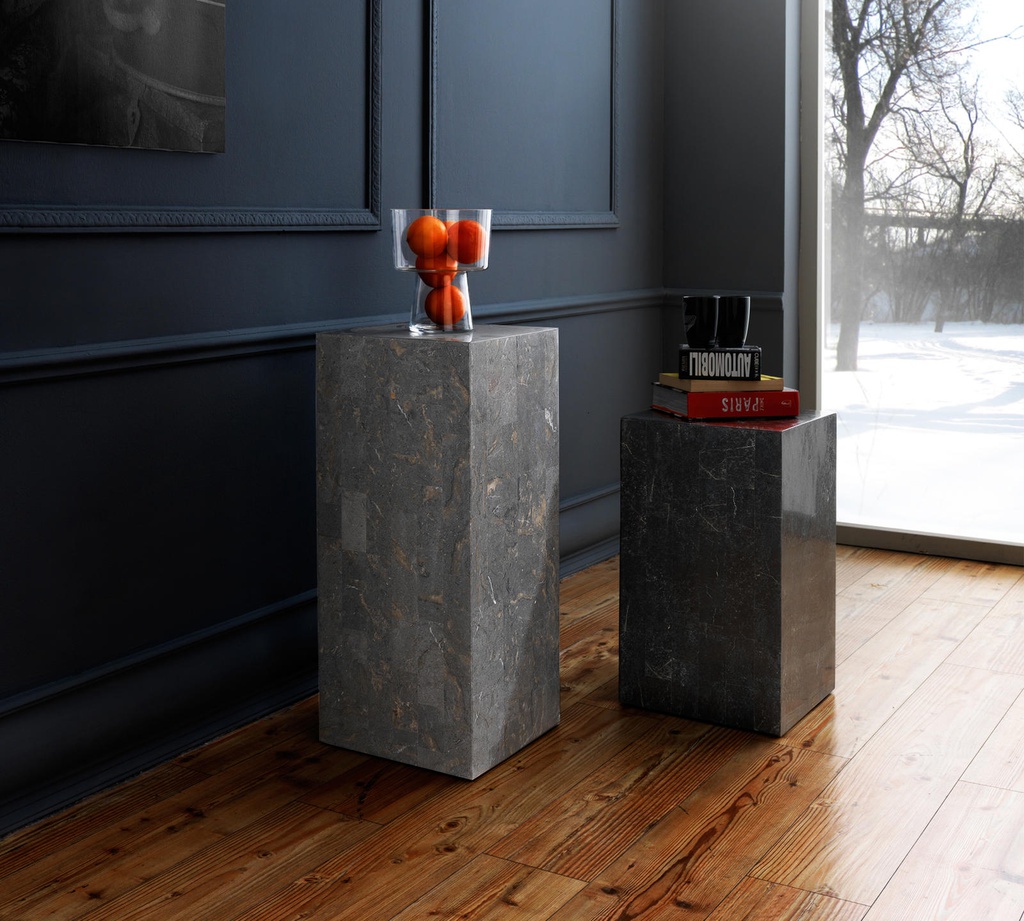 Colonna 35x35x80h cm con struttura interna in compensato 