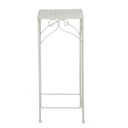 Colonnina metallo milena 1-3 quadra alta bianco cm 30x30h73