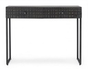 Consolle Dorset  2 cassetti stile industriale