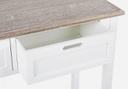 Consolle rustica Dorotea 2 cassetti shabby