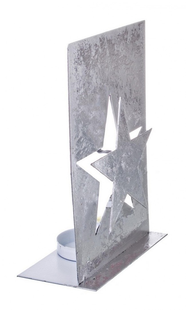 8x P.Candela Stella Stand Metal Argento
