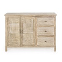Credenza 2 ante 3 cassetti Mayra 110x40x80h cm
