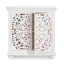 Credenza 2 ante legno bianco Alinta cm 96 x 43 x 98