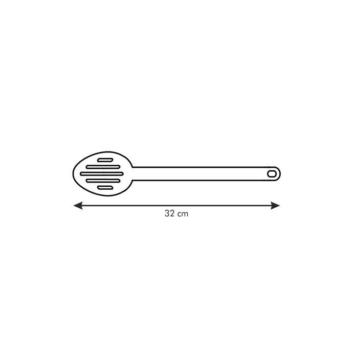 Cucchiaione forato Space Line 32 cm
