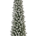 Albelo di Natale Pencil pine Innevato H 240 x ø 70 cm