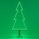 Albero Abete H170cm SMART RGBWW DLW Legno Sbiancato Luci di Natale