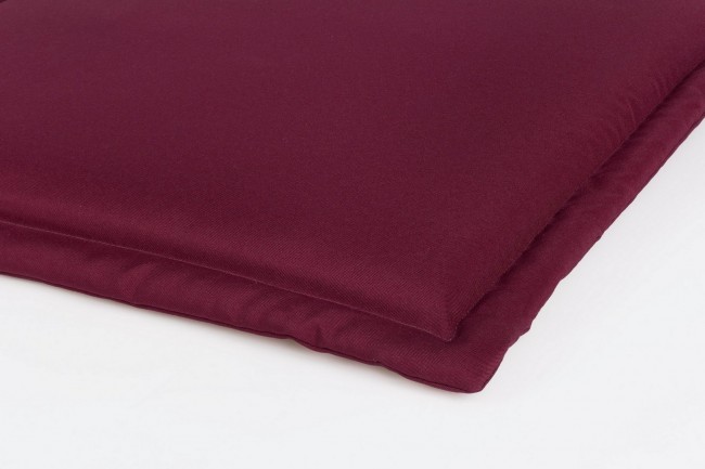 Cuscino lettino esterno in tessuto bordeaux Poly