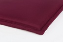 Cuscino lettino esterno in tessuto bordeaux Poly
