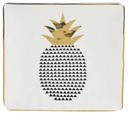 Cuscino tessuto con cane bianco cm 43x43