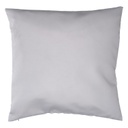 Cuscino tessuto con renne bianco cm43x43h12