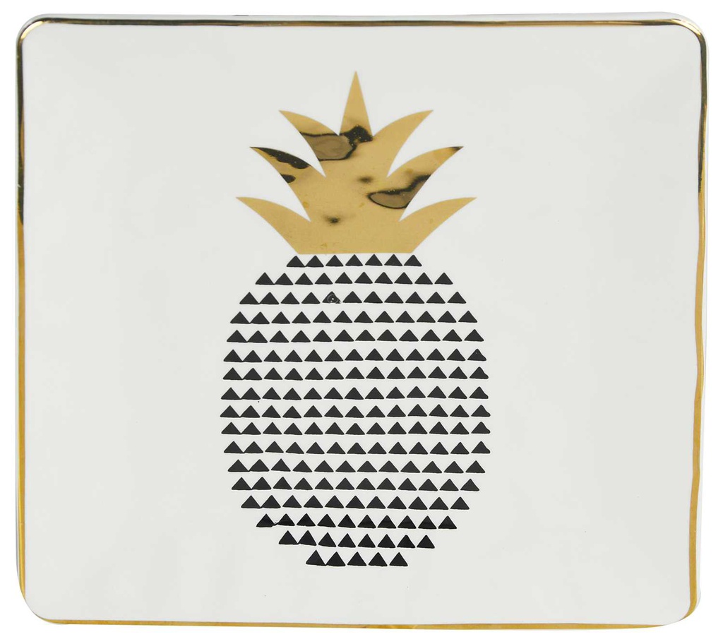 Cuscino tessuto con cane bianco cm 43x43