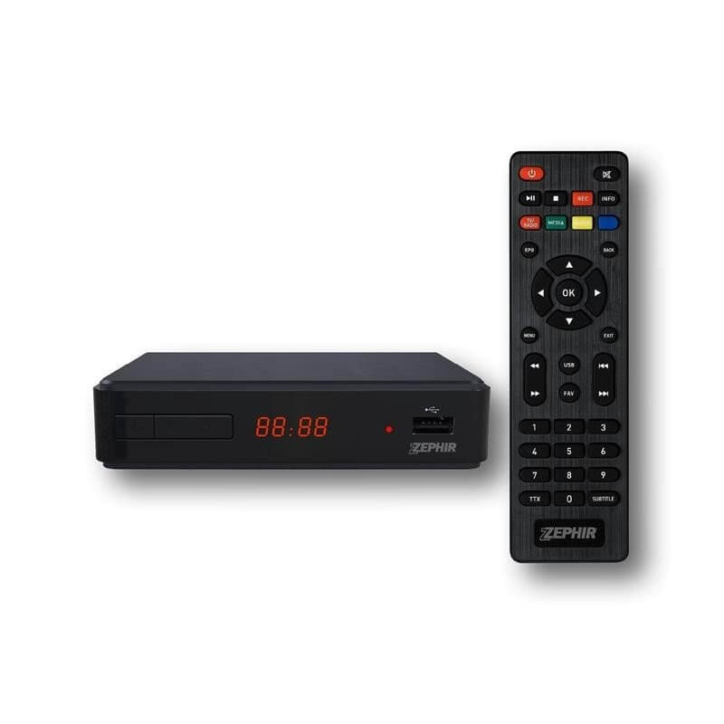 Decoder T2 HEVC H265 10 bit Zephir - Tecnologia avanzata per la tua TV