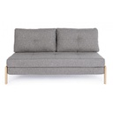 Divano Letto 2 posti Hayden grigio