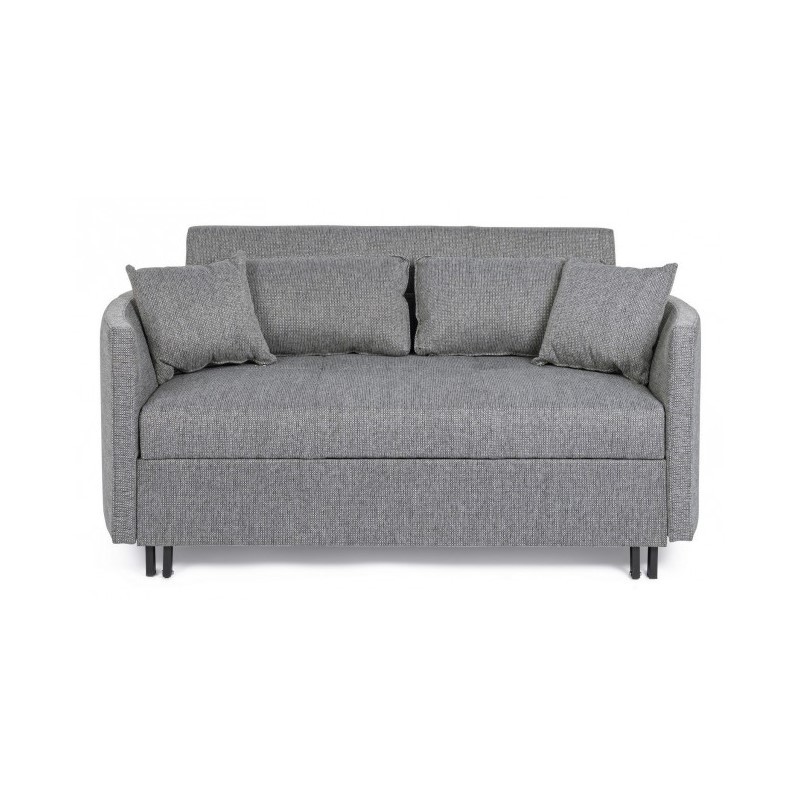 Divano letto due posti CLAYTON Grigio 166x88x h84 cm