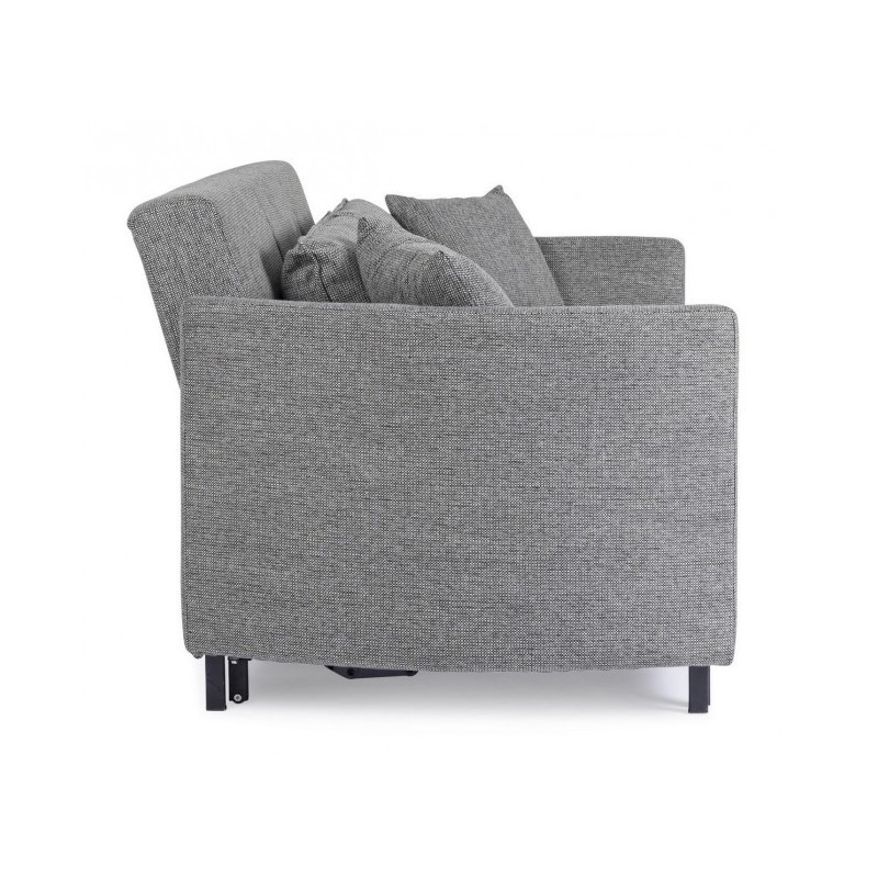 Divano letto due posti CLAYTON Grigio 166x88x h84 cm