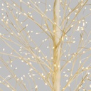 Albero Ramo TIGLIO Bianco H170cm 784 MicroLED FlashLED 4m+ø105xH170cm Luci di Natale