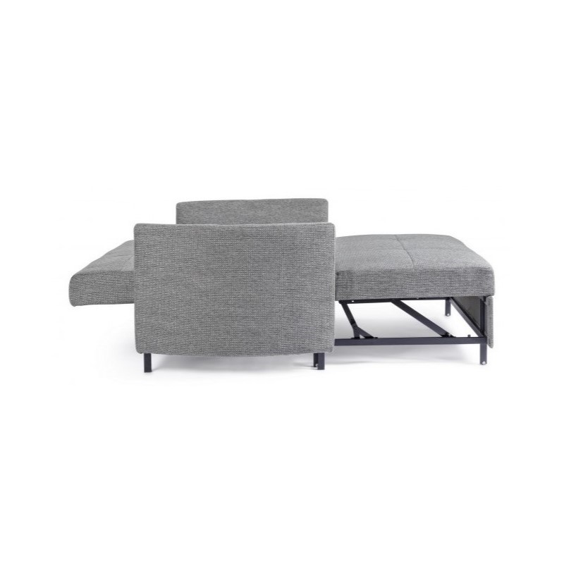 Divano letto due posti CLAYTON Grigio 166x88x h84 cm