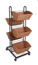Espositore Claire Svas 5 cesti 60x50x128h cm