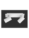 Faretto Da Soffitto 2 Spot Orientabili Marley Bianco Trio Lighting