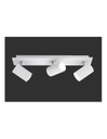 Faretto Da Soffitto 3 Spot Orientabili Marley Bianco Trio Lighting